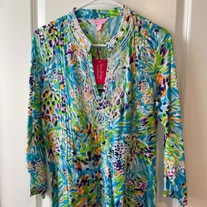 Lilly Pulitzer Sarasota tunic SEA SOIREE